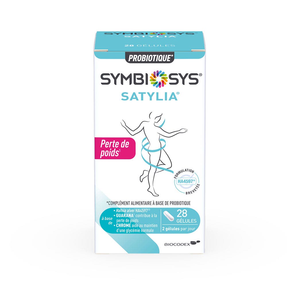 Symbiosys Satylia Perte de poids Chrome et Zinc 28 gélules