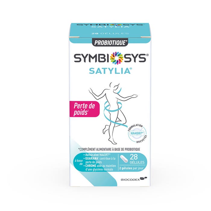 Symbiosys Satylia Perte de poids Chrome et Zinc 28 gélules