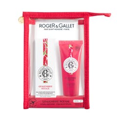 Trousse Eau Parfumée Bienfaisante + Gel Douche Gingembre Rouge Roger & Gallet
