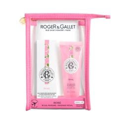 Roger & Gallet Rose Trousse Eau Parfumée Bienfaisante et Gel Douche