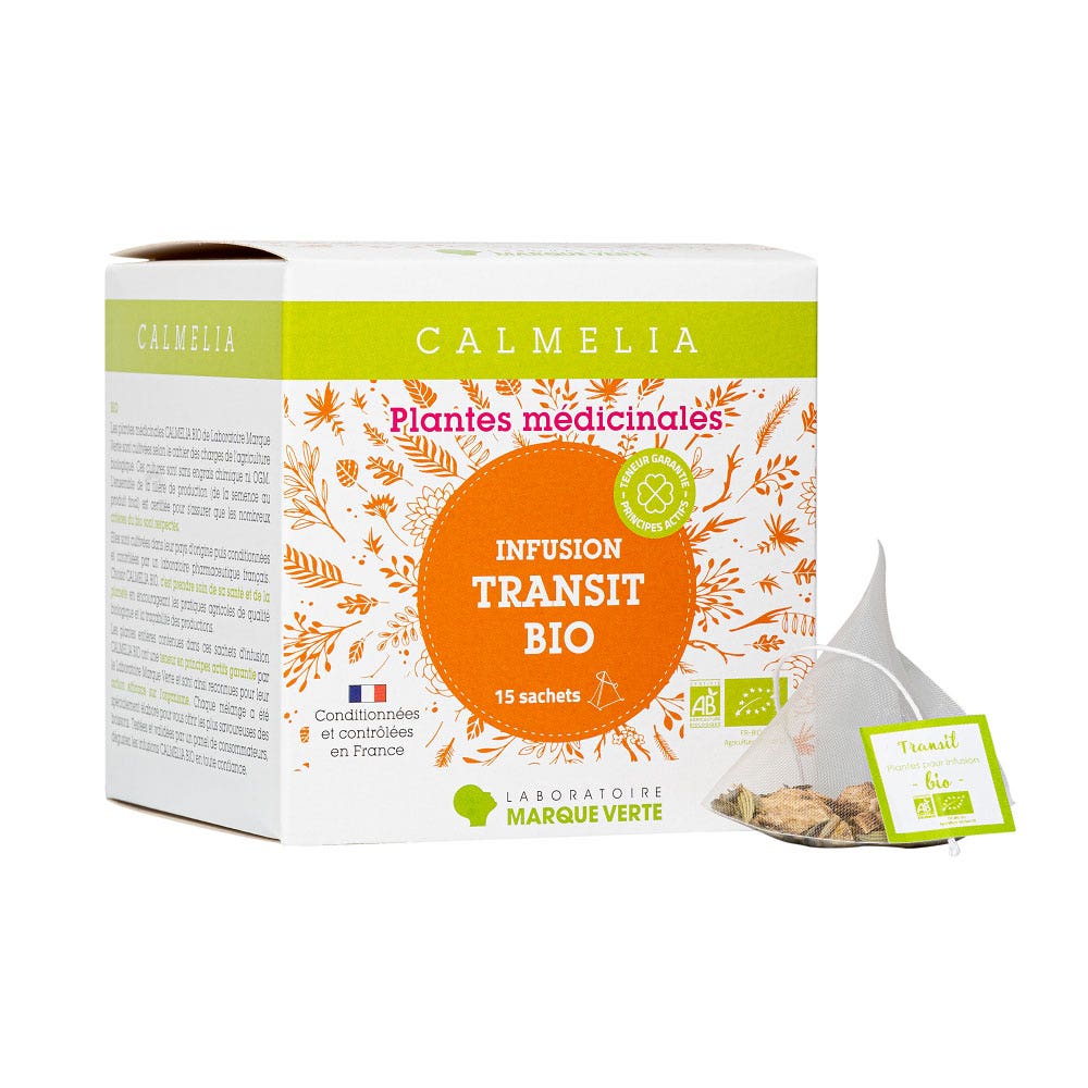 Calmelia Infusion Transit bio 15 infusettes