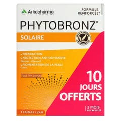 Arkopharma Phytobronz Préparateur Solaire 60 capsules