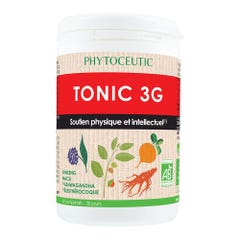 Phytoceutic Tonic 3G Soutien physique et intellectuel 60 comprimés