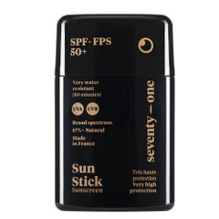 Stick Solaire Visage SPF50+ 10gr Sun Stick SeventyOne