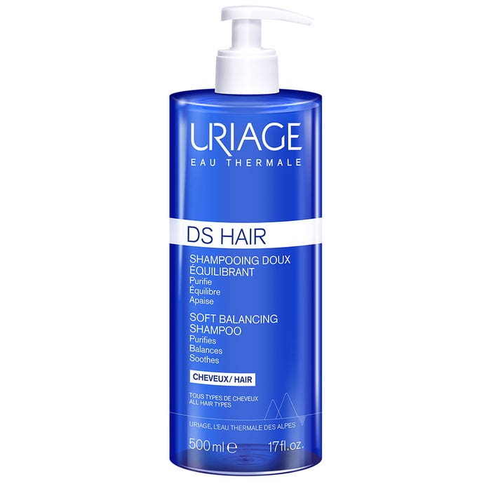 Uriage D.S Shampooing Doux Equilibrant Hair 500ml