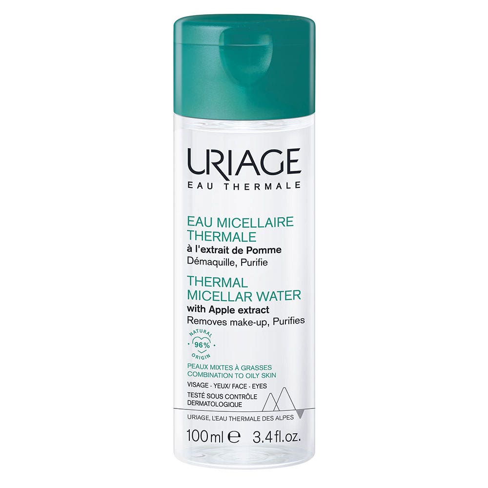 Uriage Eau Micellaire Thermale Visage et Yeux Peaux Mixtes à Grasses 100ml