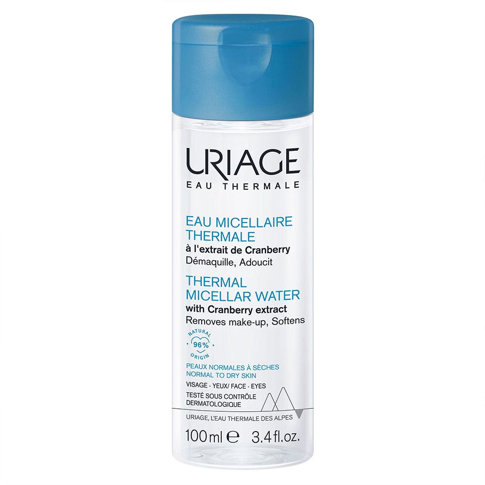 Uriage Eau Micellaire Thermale Visage et Yeux Peaux Normales à Sèches 100ml