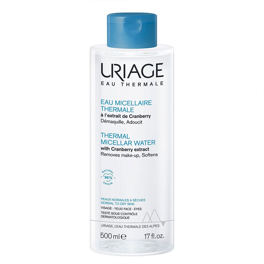 Uriage Hygiène visage Eau Micellaire Thermale Peaux Normales A Seches 500ml