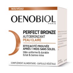 Oenobiol Perfect Bronze Autobronzant Peau claire 30 capsules