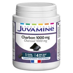 Juvamine Charbon 1000mg 120 Gélules