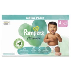 Pampers Harmonie Couches Taille 4 9 à 14kg x80