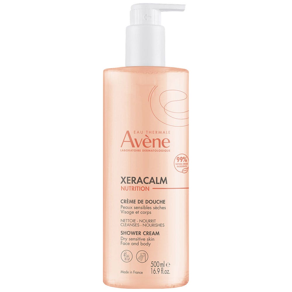 Avène Xeracalm Nutrition Crème de Douche Peaux sensibles sèches 500ml