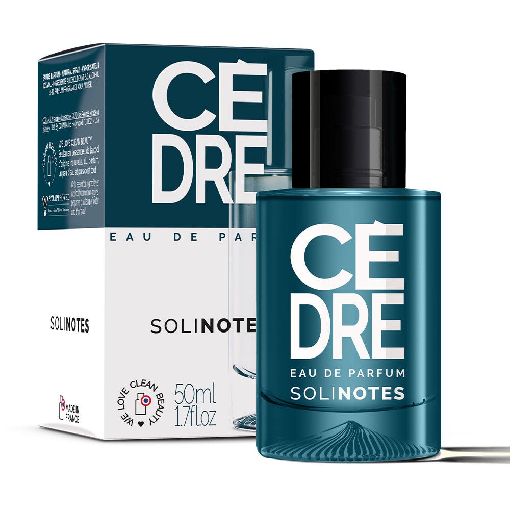 Solinotes Eau de Parfum Cèdre 50ml