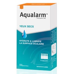 Bausch&Lomb Aqualarm Fluide Lubrifiant Hydratant De La Surface Oculaire 20 Unidoses