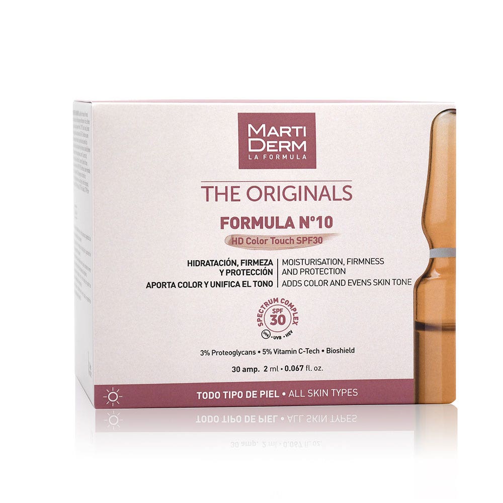 Martiderm FORMULA Nº10 HD Color Touch SPF30 30 Ampoules