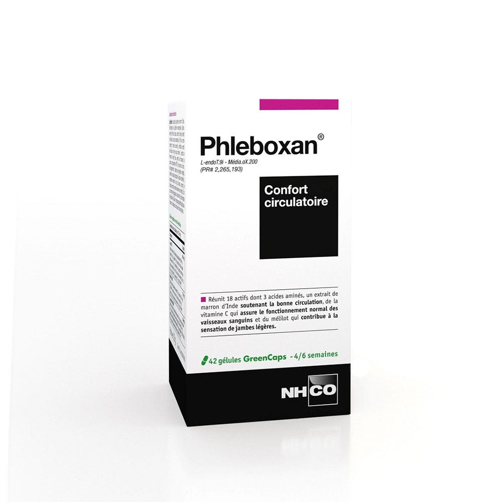 Nhco Nutrition Phleboxan confort circulatorio 70 cápsulas