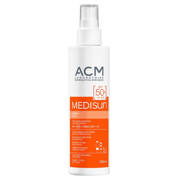 Spray SPF50+ 200ml Medisun Acm