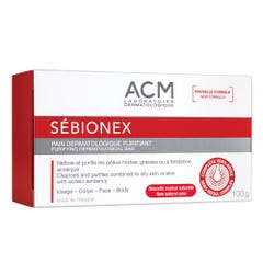 Acm Sébionex Pain Dermatologique purifiant 100g