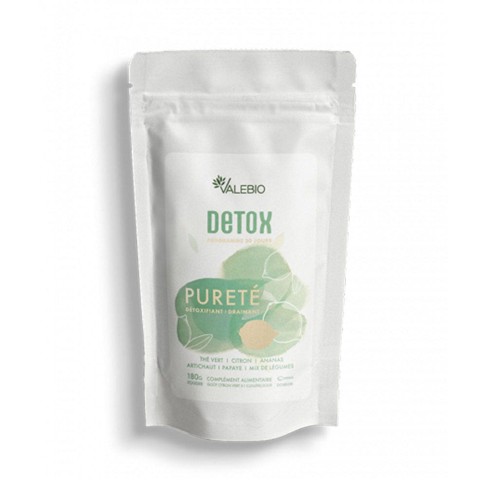 Valebio Formule Detox Pureté Goût Citron Vert 180g