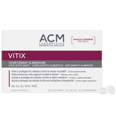 Acm Vitix Complément alimentaire Stress oxydatif 30 comprimés