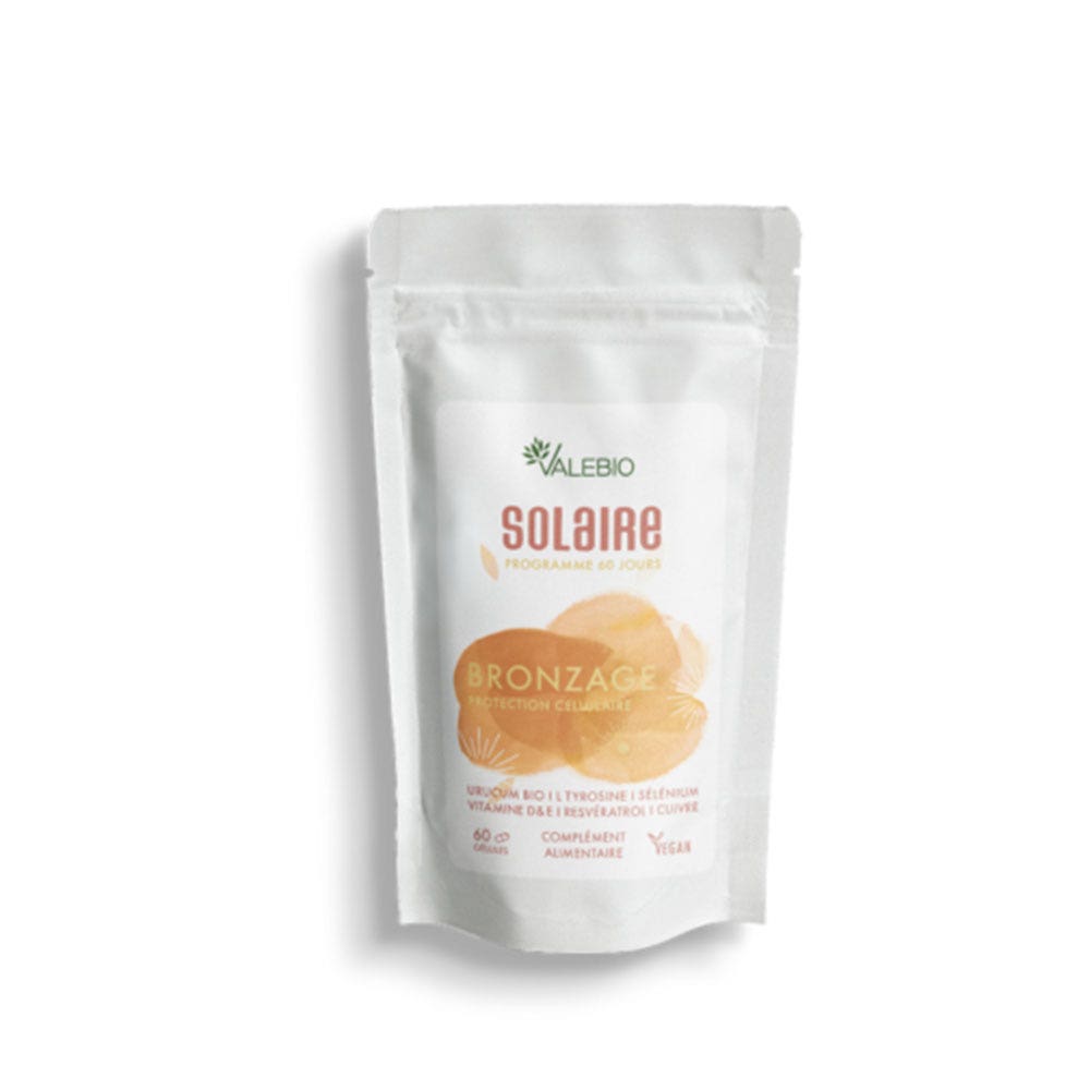 Valebio Solaire Bronzage Protection Cellulaire 60 Gélules