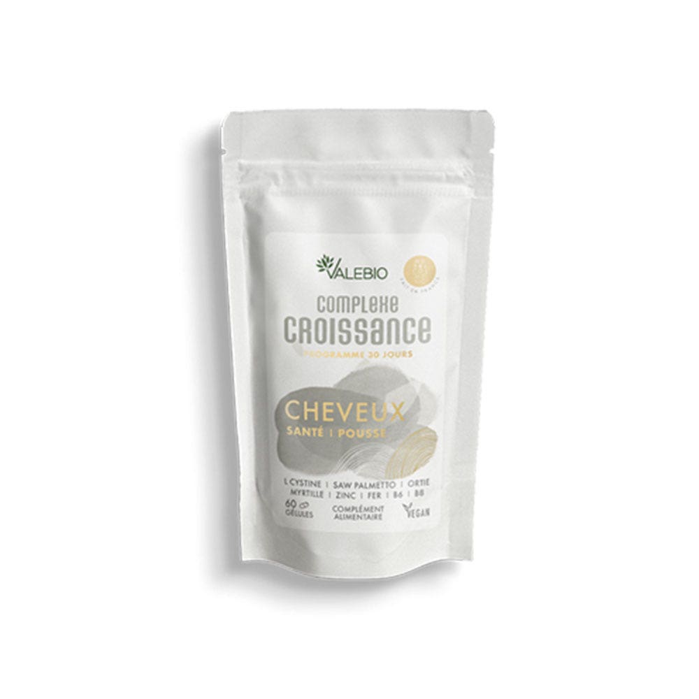 Valebio Complexe Croissance Cheveux 60 Gélules