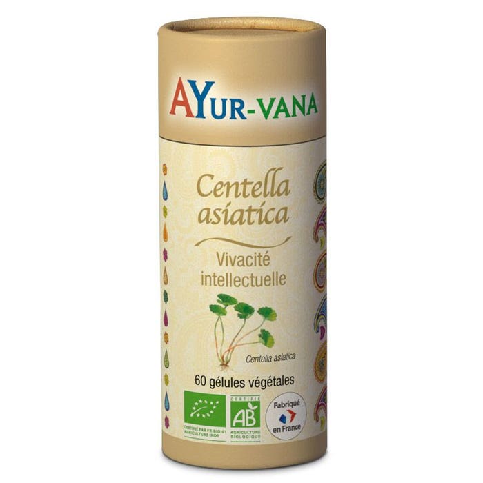 Ayur-Vana Centella asiatica bio (Gotu kola) x60 gélules