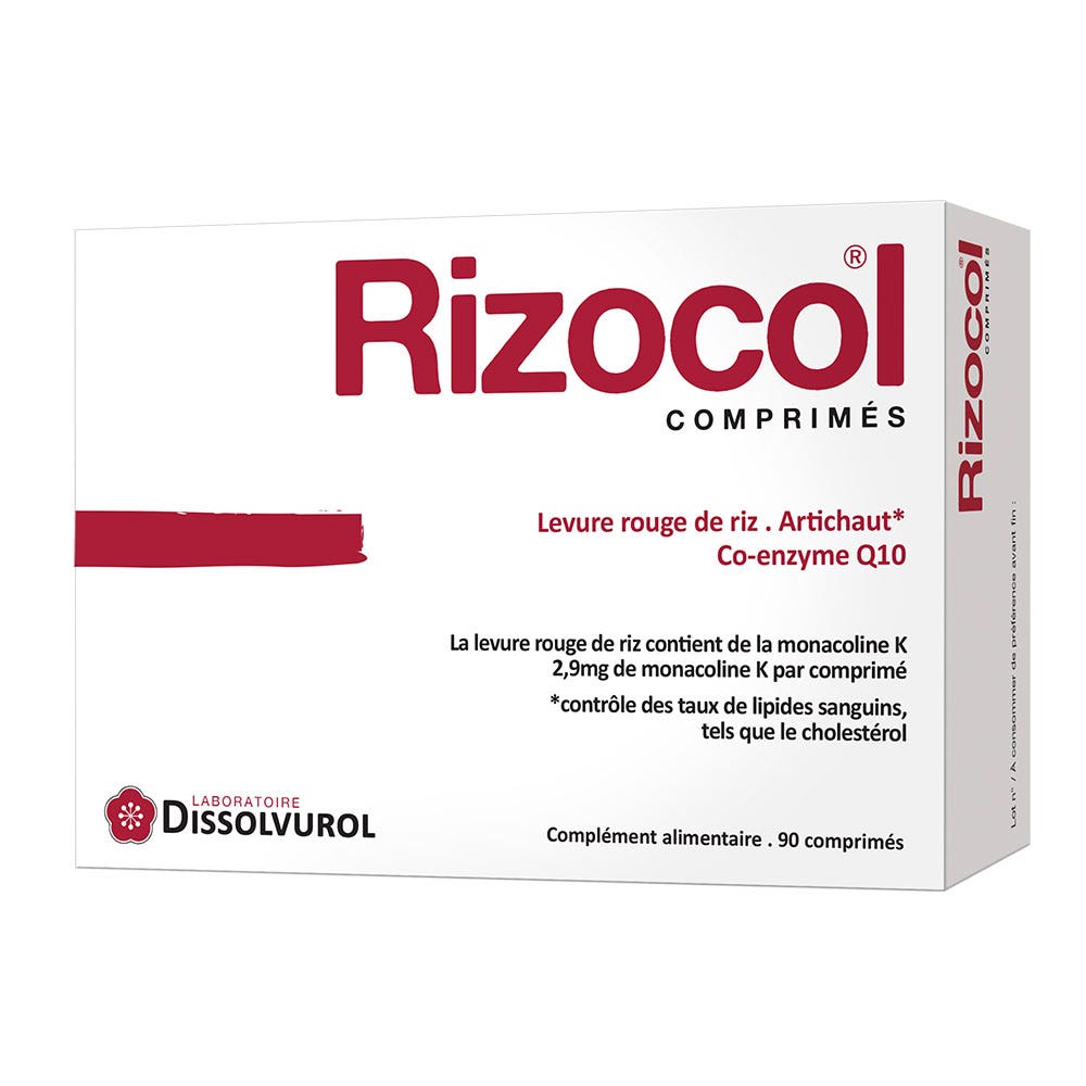 Dissolvurol Rizocol 90 Comprimes