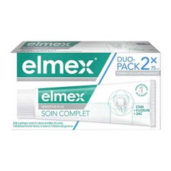 Elmex Sensitive Dentifrice Soin Complet Plus 2x75ml