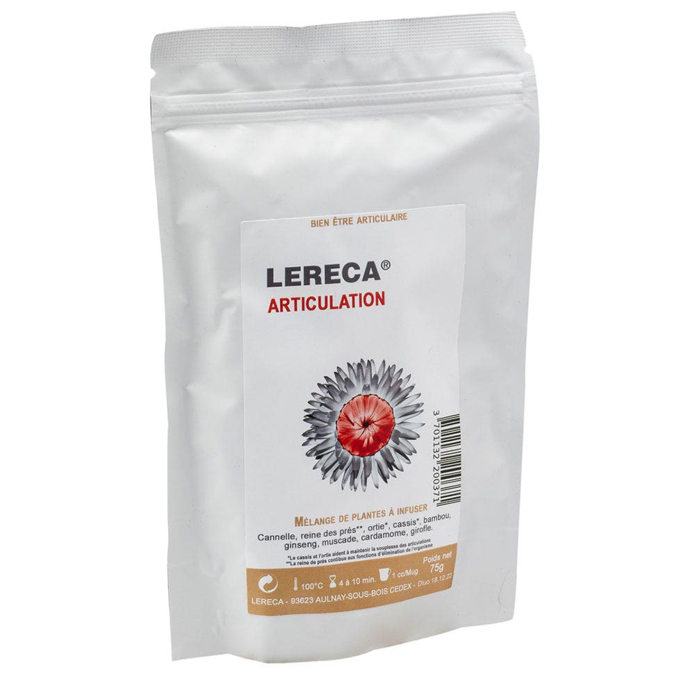 Lereca Tisane Articulation Plantes à infuser 75g