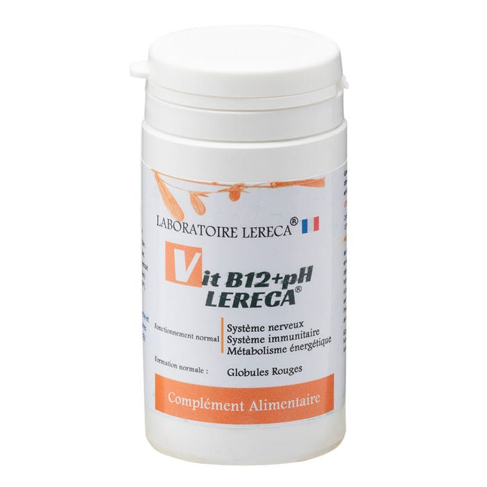 Gélules de Vitamines B12+pH 60 gélules Lereca