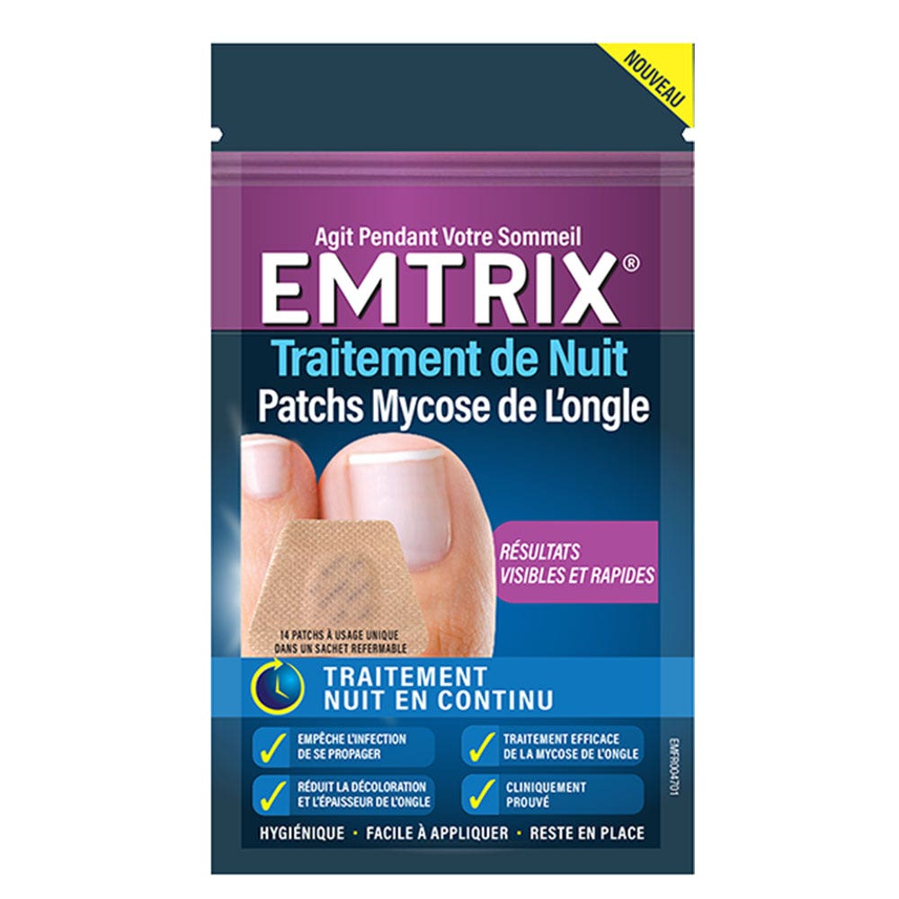 Emtrix Traitement de Nuit Mycose de l'Ongle x14