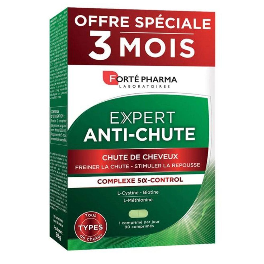 Forté Pharma Expert Hair loss anti-hair loss 90 tablets