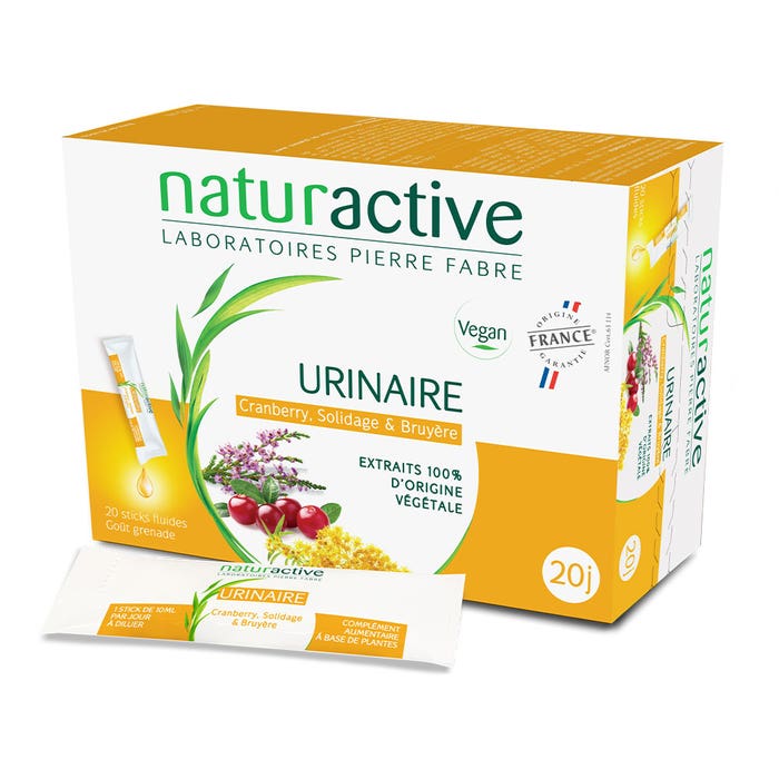 Naturactive Urinaire 20 Sticks Gamme Fluide