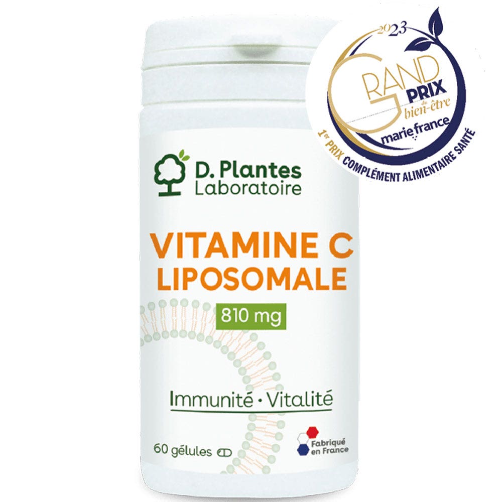 D. Plantes Vitamine C Liposomale 810mg 60 Gélules