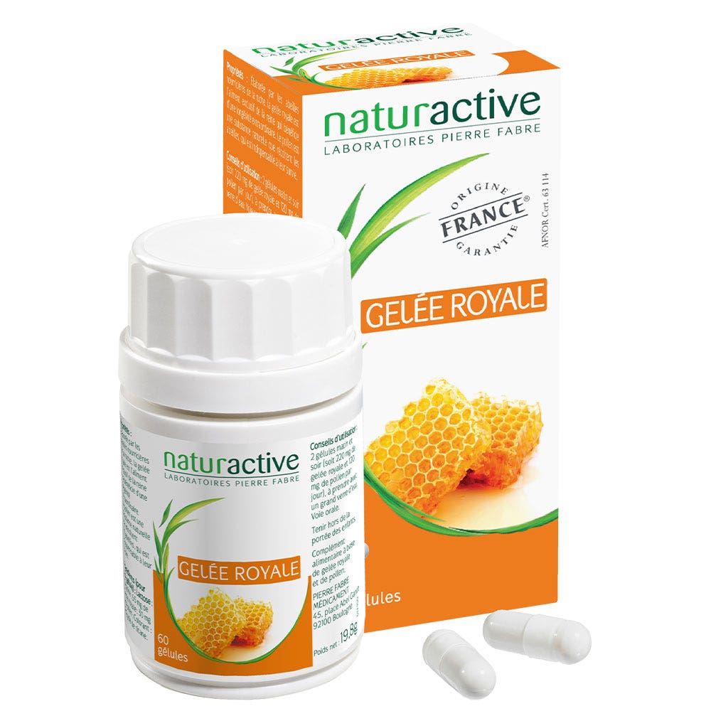 Gelée Royale BOTICINAL - 200 Gélules, Neutre, Soutien Immunitaire, Date De Péremption 01/2026