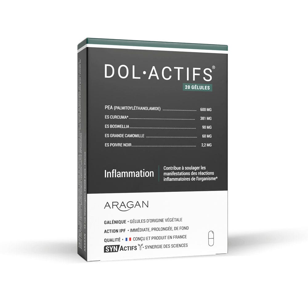 Aragan Dolactifs Bio Inflammation 15 Gelules
