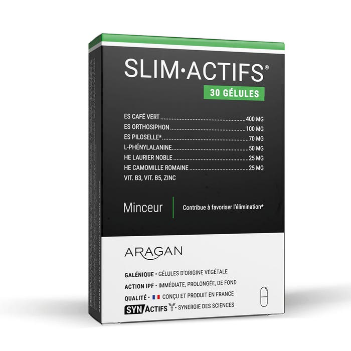 Aragan Synactifs SlimActifs Minceur 30 gélules