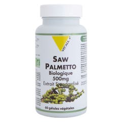 Vit'All+ Saw Palmetto Bio 500mg 60 gélules végétales
