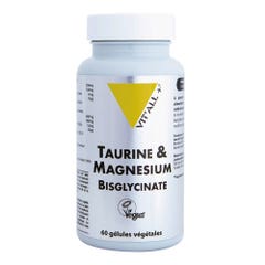 Vit'All+ Taurine & Magnesium Bisglycinate 60 gélules végétales
