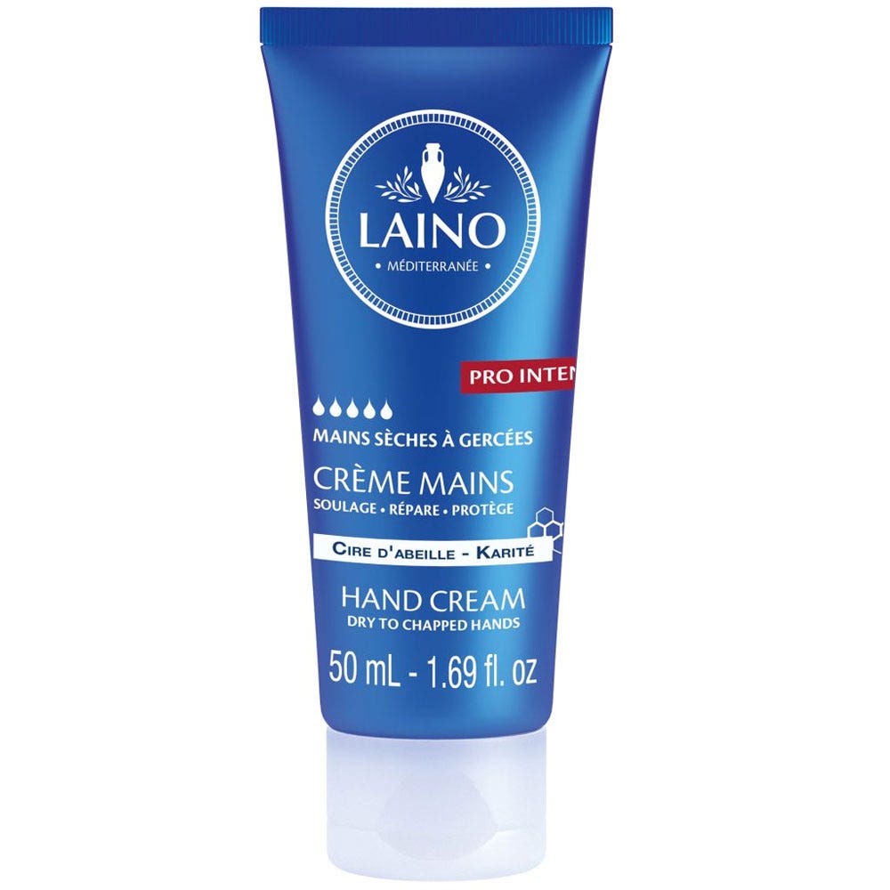 Laino Pro Intense Crème Mains Cire D'abeille Et Beurre De Karité 50ml
