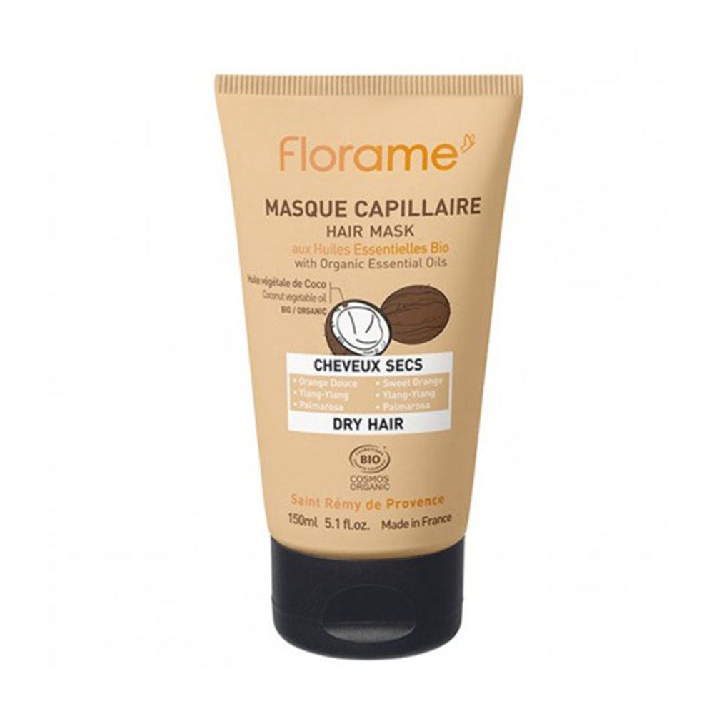 Florame Cheveux Secs Masque Capillaire Aux Huiles Essentielles Bio 150ml