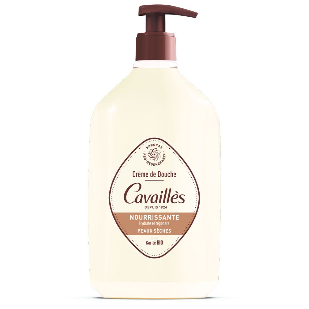 Rogé Cavaillès Surgras Actif Creme De Douche Nourrissante Au Beurre De Karité Bio Peaux Sèches 750ml