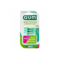 Gum Soft-Picks Bâtonnet Interdentaire Medium Confort Flex Mint x80