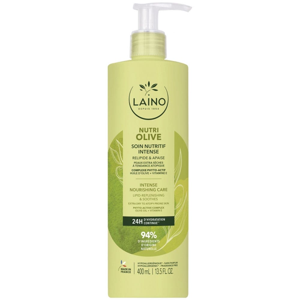 Laino Nutri Olive Soin Nutritif Intense Peaux Extra Seches A Tendance Atopique 400ml