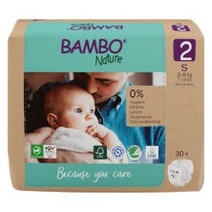 Bambo Nature Couches S Taille 2 3 à 6 kg x30