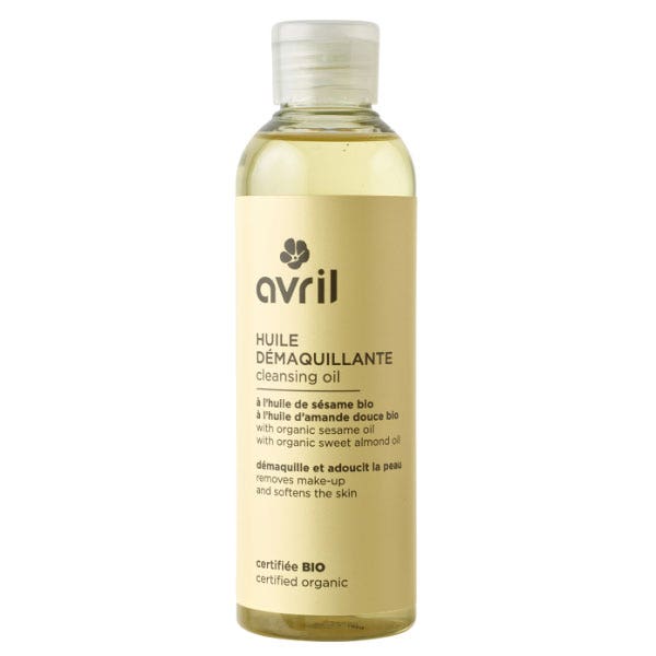 Avril Huile demaquillante a l'huile de sesame et d'amande bio 200ml
