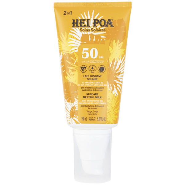 Hei Poa Soins Solaires Lait Fondant Solaire SPF50 150ml
