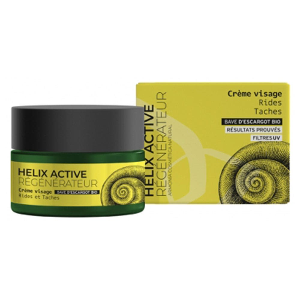 Armonia Cosmétique Helix Activ Crème Visage Escargot Regenerator Tous Types de Peaux 50ml