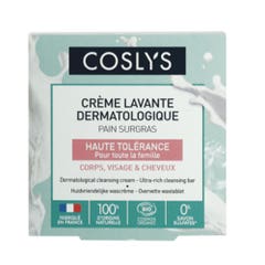 Coslys Crème Lavante Pain Surgras Visage, Corps et Cheveux Pour Toute La Famille 85g